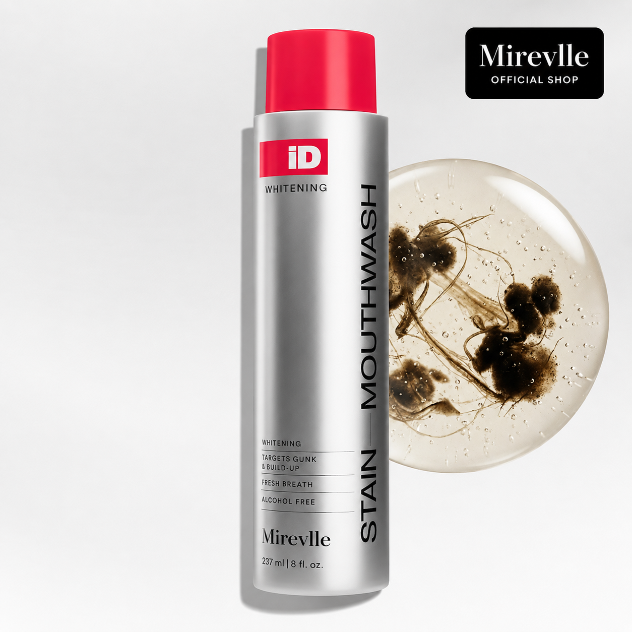 Mirevelle Smile Oral whitening Mouthwash